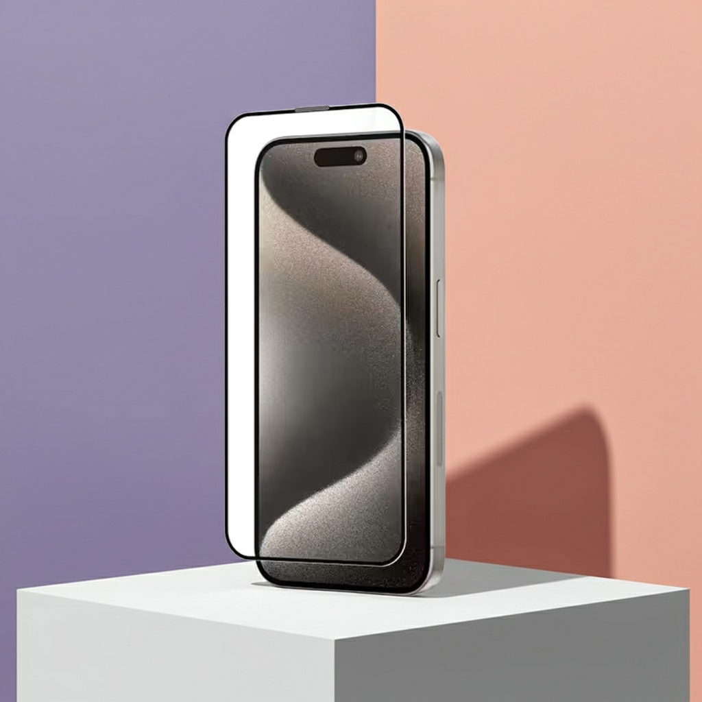 iPhone 15 Pro Uyumlu 9H Kırılmaz Cam – Çizilmez Koruma
